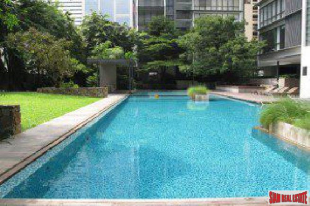 Domus Condominium | Ultra Luxury 4 + 1 Unit Partly Furnished with Green Views at Sukhumvit 18, Asoke-25