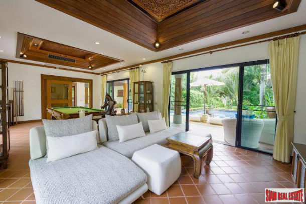 Baan Bua | Luxury Four Bedroom Pool Villa with Large Tropical Gardens and Lots of Privacy-7