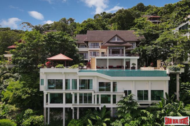 Villa Yoosook | Ultra Luxury Seven Bedroom  Pool Villa for Sale with Patong Bay Sea Views-4