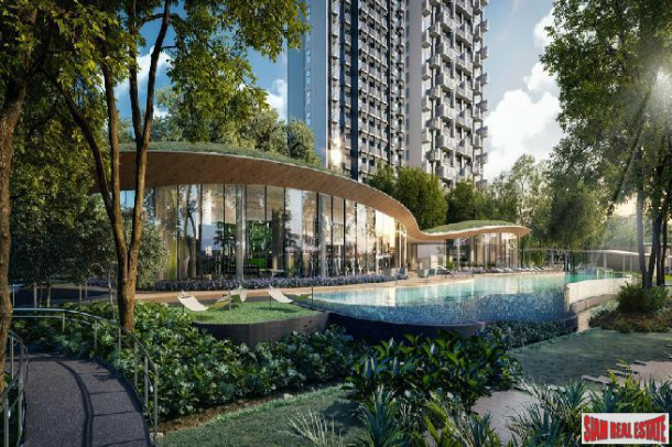 New Off-Plan Condo set within 8,000 Sqm of Forest Land with 2,500 Sqm of Facilities next to Crystal Park Ekamai, Lat Phrao-7