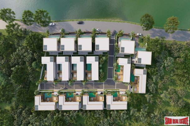 New Two & Three Storey Private Pool Villas with Lake Views for Sale in Laguna, Phuket-6