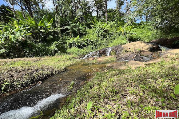 Peaceful 2 Rai, 3 Nga Land Plot with Small Waterfall for Sale in Thalang-16