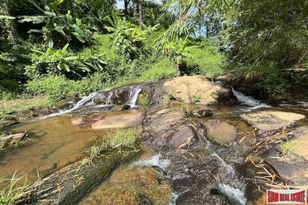Peaceful 2 Rai, 3 Nga Land Plot with Small Waterfall for Sale in Thalang-5