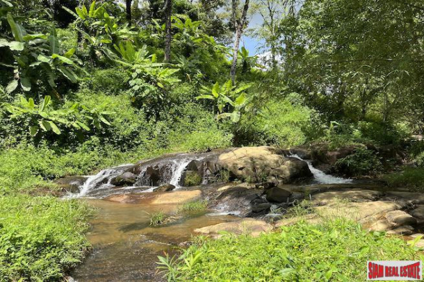 Peaceful 2 Rai, 3 Nga Land Plot with Small Waterfall for Sale in Thalang-6