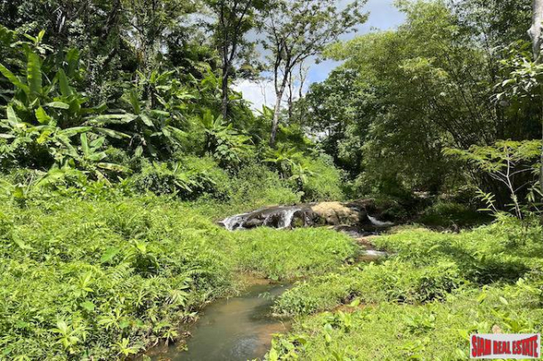 Peaceful 2 Rai, 3 Nga Land Plot with Small Waterfall for Sale in Thalang-8