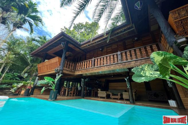 Charming Natural Thai-Style 15 Room Resort for Sale in a Green & Tropical Location - Ao Nang, Krabi-1
