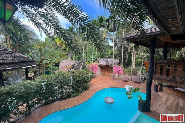 Charming Natural Thai-Style 15 Room Resort for Sale in a Green & Tropical Location - Ao Nang, Krabi-11