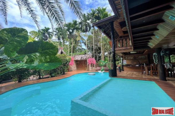Charming Natural Thai-Style 15 Room Resort for Sale in a Green & Tropical Location - Ao Nang, Krabi-2