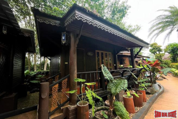 Charming Natural Thai-Style 15 Room Resort for Sale in a Green & Tropical Location - Ao Nang, Krabi-24