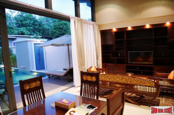 Contemporary  2 Bed 2 Bath Pool Villa for Rent 5 Minute Drive to Laguna, Phuket-11