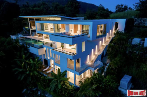 Villa Shakil | Luxury 4 Bed Sea View Villa at Taling Ngam South West Koh Samui-2