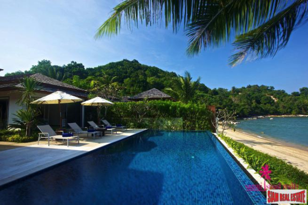 Baan Ban Buri | Luxury 4 Bed Beach Front Resort Villa at Dhevatara Residence, Bophut, North East, Koh Samui-1