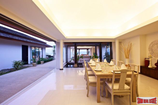 Baan Ban Buri | Luxury 4 Bed Beach Front Resort Villa at Dhevatara Residence, Bophut, North East, Koh Samui-11