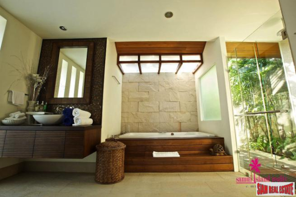 Baan Ban Buri | Luxury 4 Bed Beach Front Resort Villa at Dhevatara Residence, Bophut, North East, Koh Samui-22