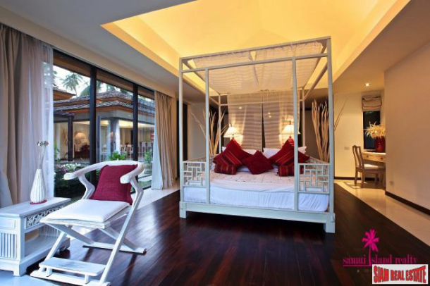 Baan Ban Buri | Luxury 4 Bed Beach Front Resort Villa at Dhevatara Residence, Bophut, North East, Koh Samui-24