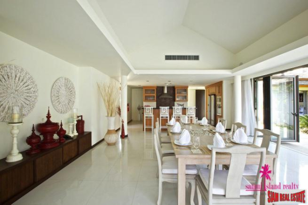 Baan Ban Buri | Luxury 4 Bed Beach Front Resort Villa at Dhevatara Residence, Bophut, North East, Koh Samui-27
