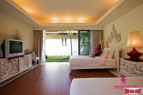Baan Ban Buri | Luxury 4 Bed Beach Front Resort Villa at Dhevatara Residence, Bophut, North East, Koh Samui-28