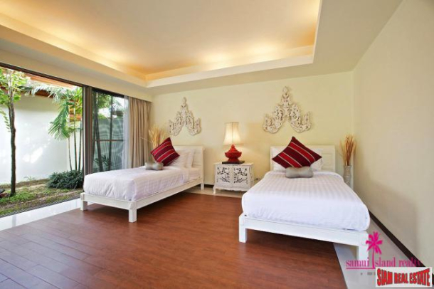 Baan Ban Buri | Luxury 4 Bed Beach Front Resort Villa at Dhevatara Residence, Bophut, North East, Koh Samui-3