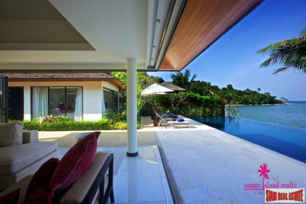 Baan Ban Buri | Luxury 4 Bed Beach Front Resort Villa at Dhevatara Residence, Bophut, North East, Koh Samui-30