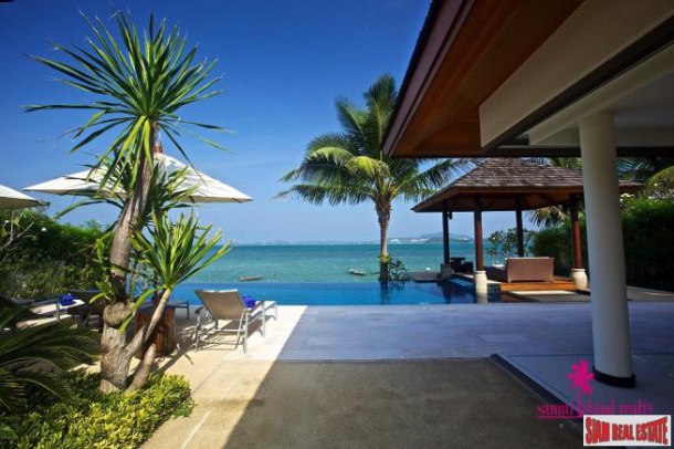 Baan Ban Buri | Luxury 4 Bed Beach Front Resort Villa at Dhevatara Residence, Bophut, North East, Koh Samui-4