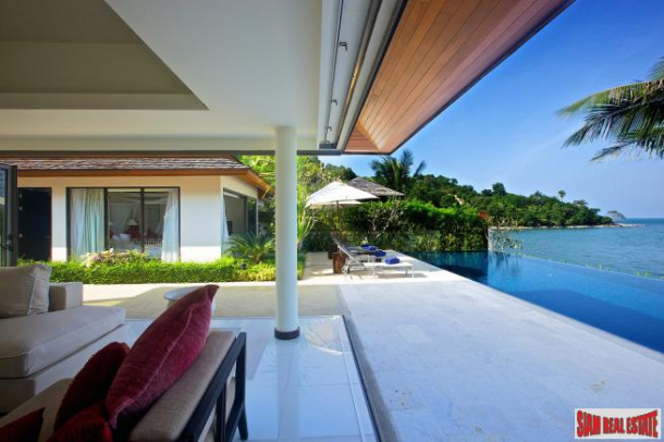 Baan Ban Buri | Luxury 4 Bed Beach Front Resort Villa at Dhevatara Residence, Bophut, North East, Koh Samui-5