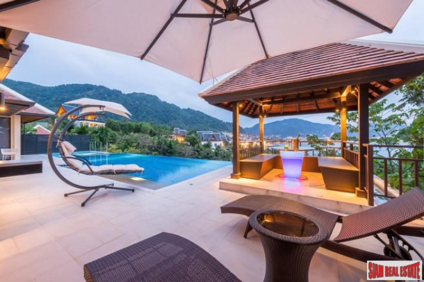 Luxury Four Bedroom Pool Villa with Amazing Panoramic Views of Patong Bay for Sale in Kalim-6