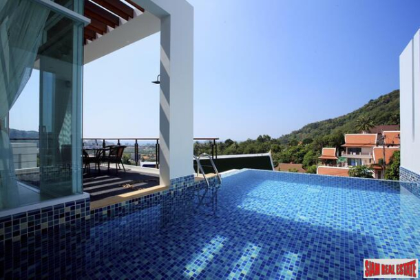 Modern Four Bedroom Pool Villa with Sea Views for Rent in Kata-12