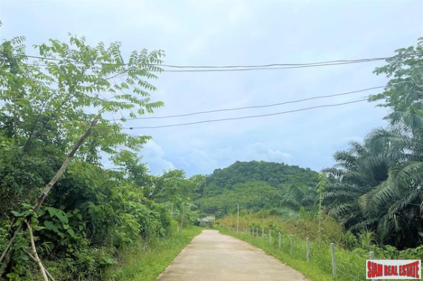 2 Rai Rubber Plantation with Nice Mountain Views for Sale in Ao Nang, Krabi-9
