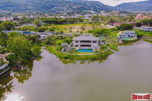 Land & House Park | Magnificent Lakefront Five Bedroom Pool Villa for Sale in Chalong-2