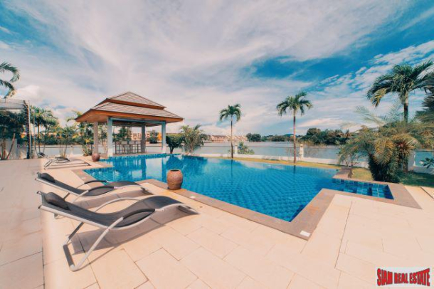 Land & House Park | Magnificent Lakefront Five Bedroom Pool Villa for Sale in Chalong-7
