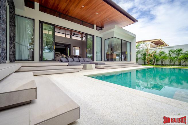 New Modern Loft Style Pool Villa Project in Cherng Talay - 3 & 4  Bedrooms Available-3