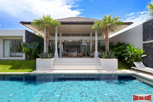 New Deluxe Balinese Style Pool Villas for Sale in Cherng Talay - 3 & 4 Bedrooms Available-2