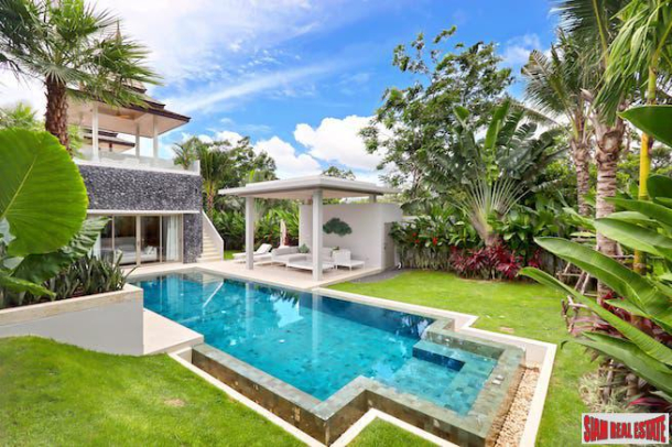 New Deluxe Balinese Style Pool Villas for Sale in Cherng Talay - 3 & 4 Bedrooms Available-3