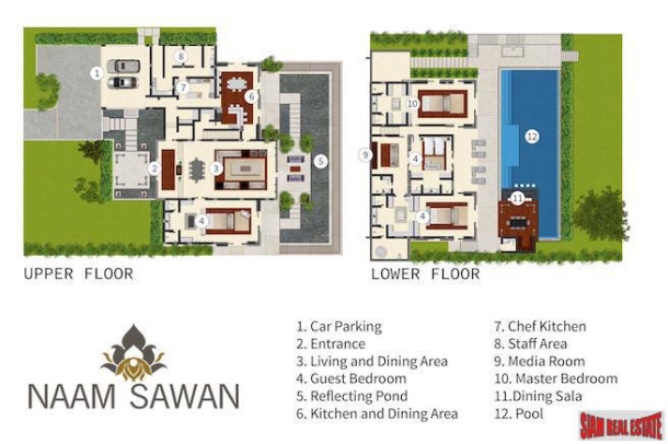 New 3 Storey, Four Bedroom Deluxe Townhouses for Sale in a Great Pattaya Location-27