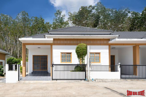 New Japanese Style Three Bedroom House for Rent in Thalang-1