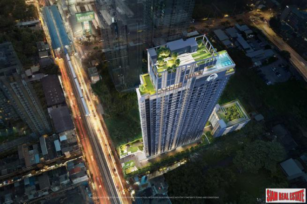 New Launch of High-Rise Condo on Sukhumvit Road with River Views and Triple Rooftop Facilities at Onnut-1