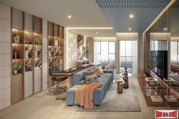 New Launch of High-Rise Condo on Sukhumvit Road with River Views and Triple Rooftop Facilities at Onnut-14