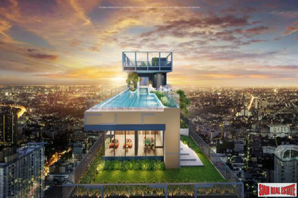 New Launch of High-Rise Condo on Sukhumvit Road with River Views and Triple Rooftop Facilities at Onnut-4