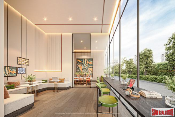 New Launch of High-Rise Condo on Sukhumvit Road with River Views and Triple Rooftop Facilities at Onnut-9