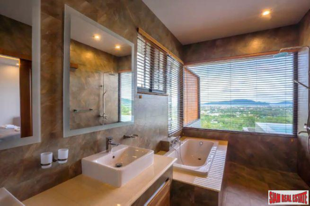 The Nakara Hill | Super Deluxe Three Bedroom Pool Villa with Amazing Chalong Bay Views for Rent-26