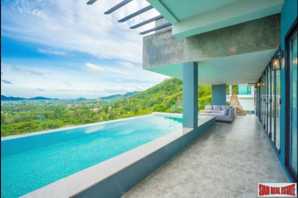 The Nakara Hill | Super Deluxe Three Bedroom Pool Villa with Amazing Chalong Bay Views for Rent-7