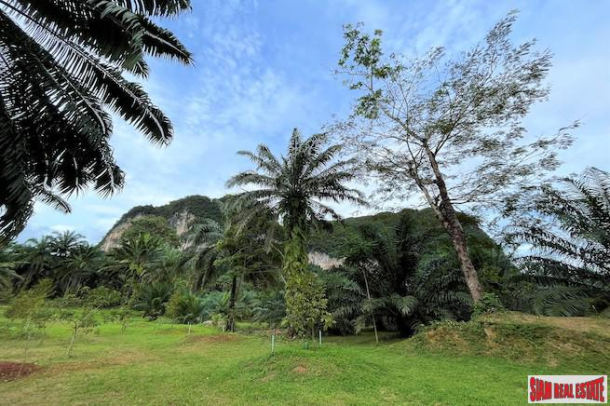 9 Rai Land Plot with Stunning Mountain Views for Sale in Nong Thaley, Krabi-10