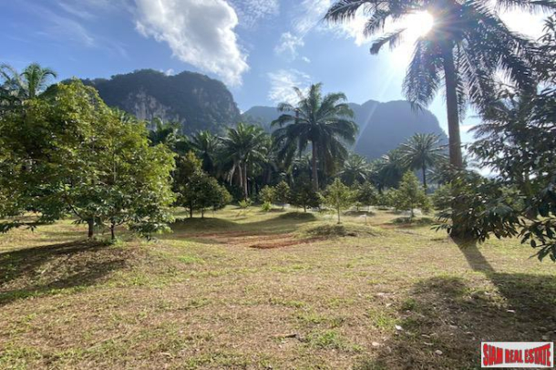 9 Rai Land Plot with Stunning Mountain Views for Sale in Nong Thaley, Krabi-4