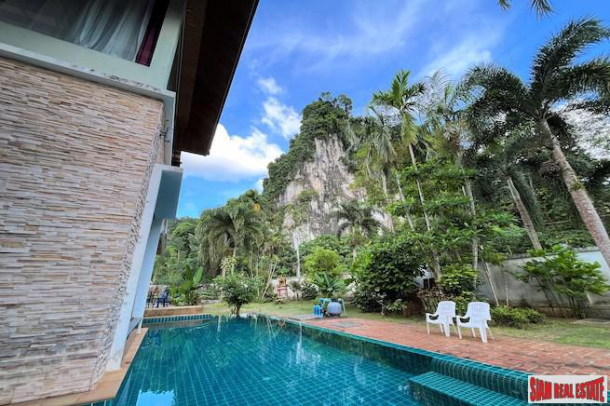 Large Seven Bedroom Pool Villa with Majestic Krabi Mountain Views for Sale in Ao Nang-2