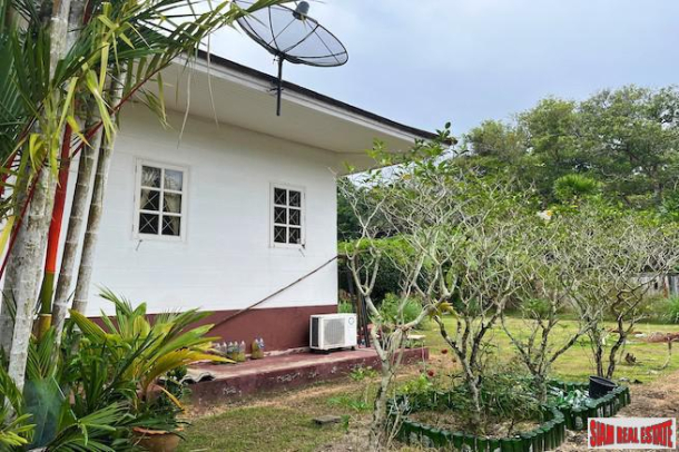 Private Three Bedroom Single Family House on Large Land Plot for Sale in Phang Nga-11