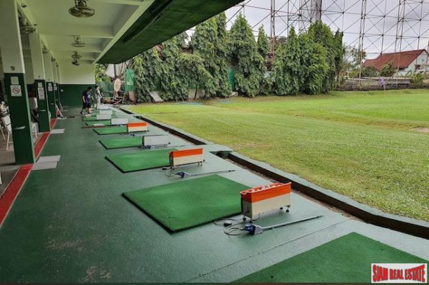 Land with 8 Rai Golf Driving Range + Three Bedroom House for Sale in Chatuchak-2