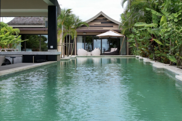Samui Beach Front 5 Bed Villa in Secure Estate at Hua Thanon South East, Koh Samui-12