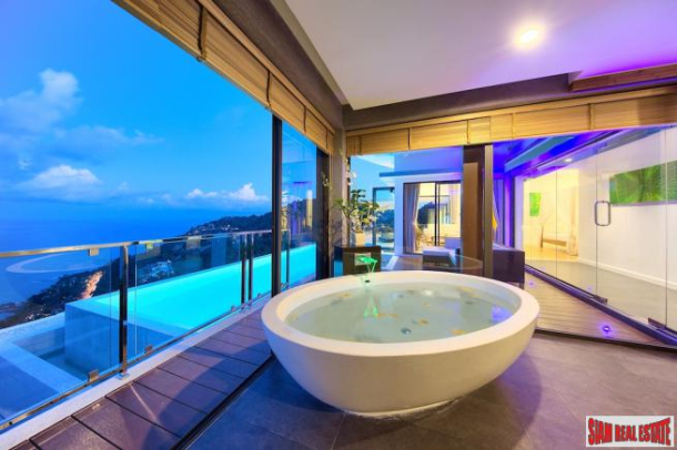 Ultra Modern Hillside Sea View Luxury Villa at Chaweng Noi, Koh Samui-4