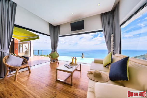 Ultra Modern Hillside Sea View Luxury Villa at Chaweng Noi, Koh Samui-5