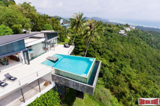 Incredible Modern Sea View Ultra Luxury Villa Estate at Thong Krut, Taling Ngam, South West, Koh Samui-17